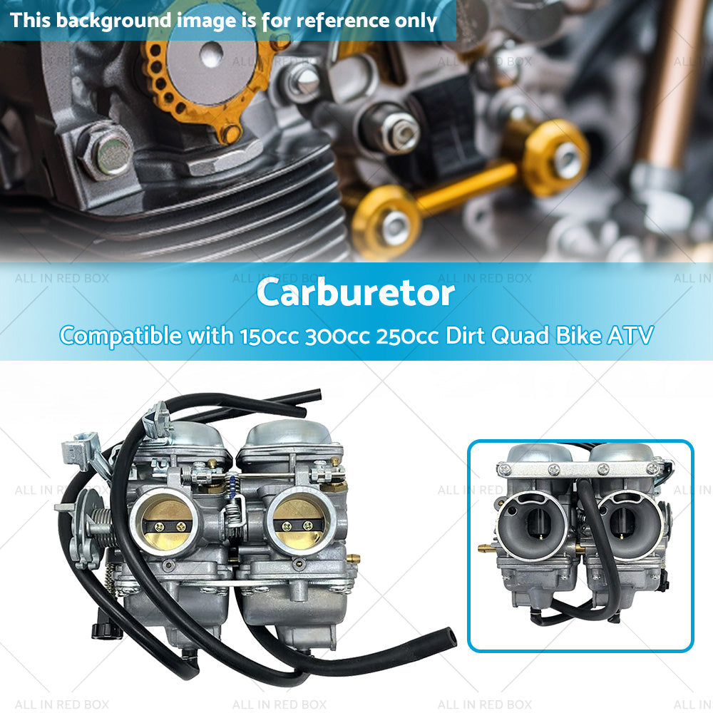 Carby Carburetor Double Twin 150cc 300cc 250cc Dirt Quad Bike ATV Thumpstar PRO-2