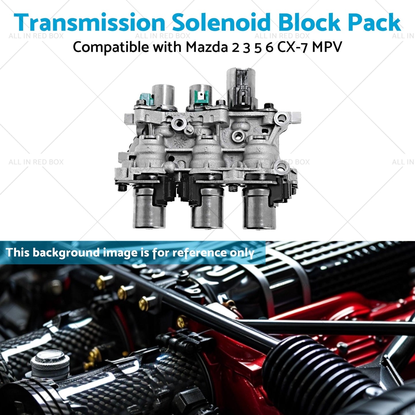 4F27-E Transmission Solenoid Block Pack Suitable For Mazda 2 3 5 6 CX-7 MPV-4