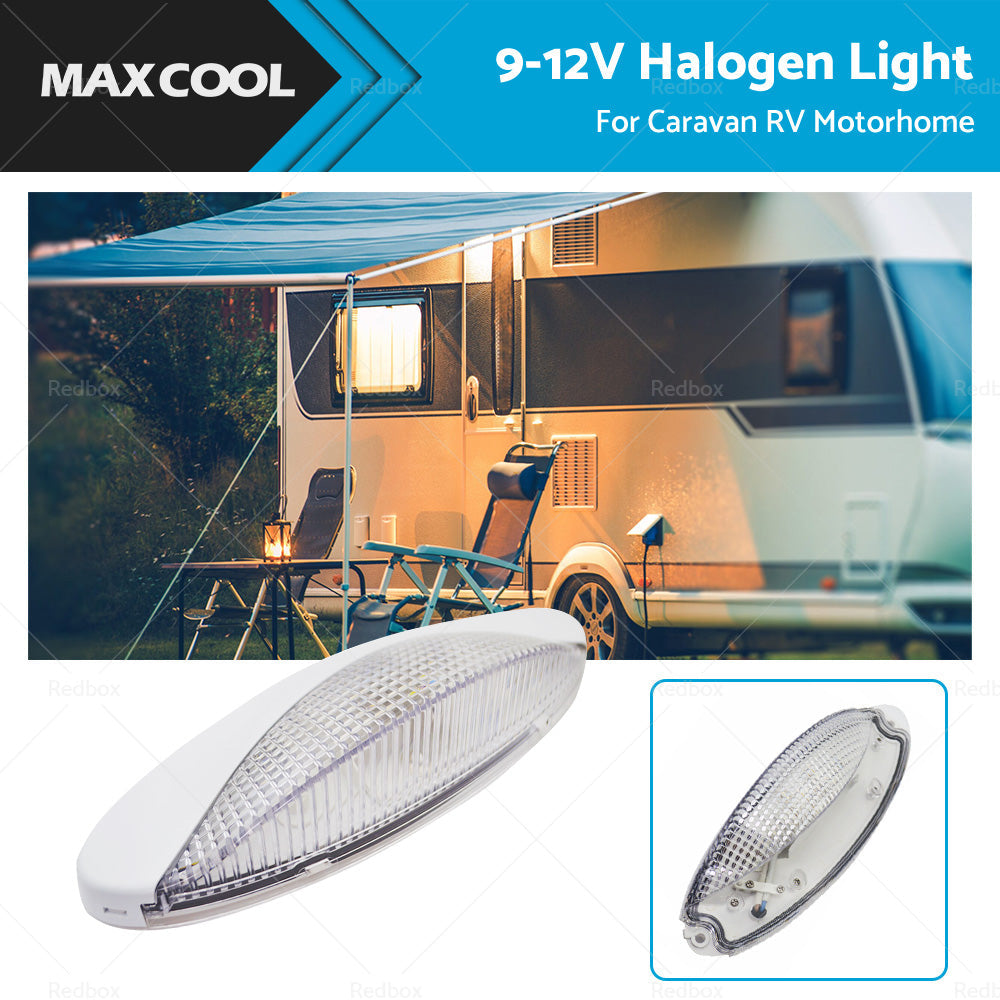 Caravan Halogen Light Lamp for Caravan RV Motorhome Awning Light 9-12V-2