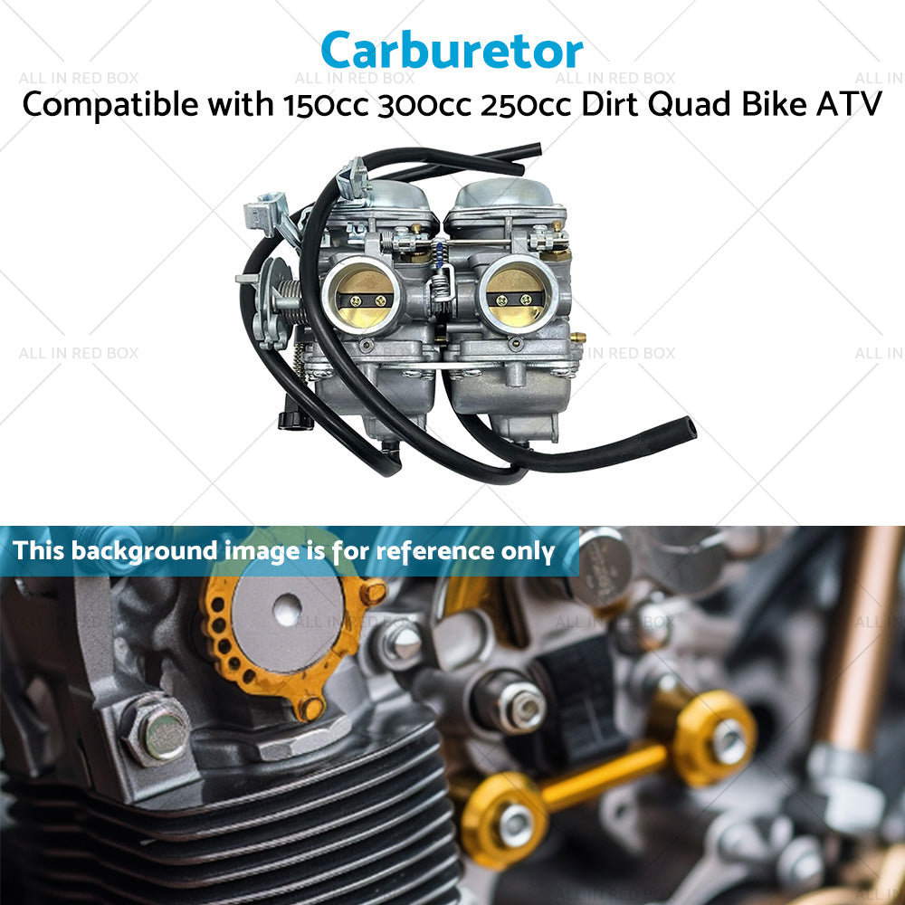 Carby Carburetor Double Twin 150cc 300cc 250cc Dirt Quad Bike ATV Thumpstar PRO-4