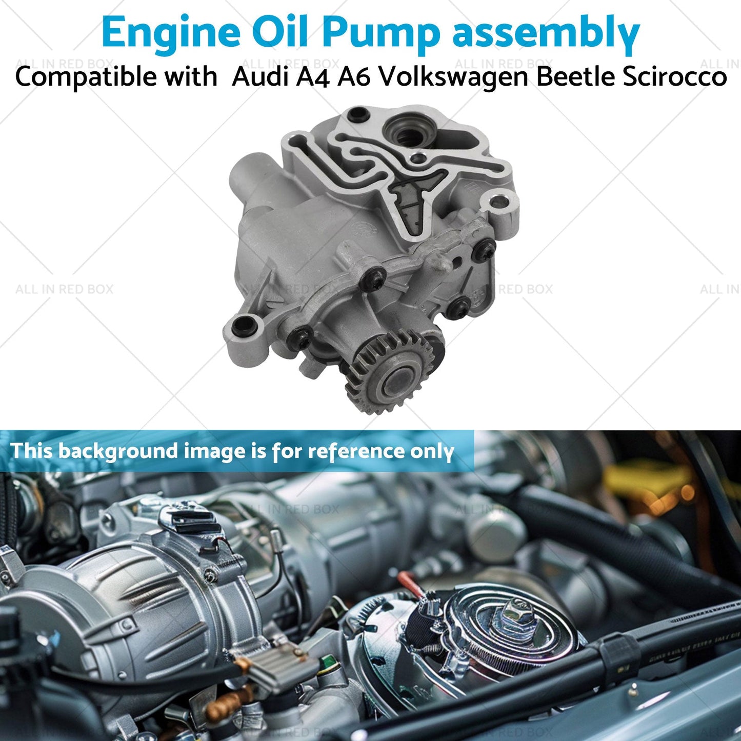 Engine Oil Pump Assembly Suitable for Audi A4 A6 VW Golf Passat Tiguan 2013-2018-4