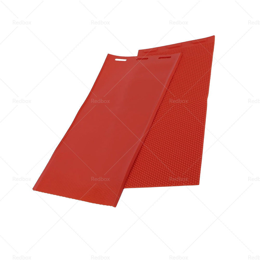 Beekeeping Soft Red Beeswax Wax Sheet Mould DIY Silicone Comb Press Mold Tools-4