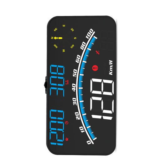 Digital Speedometer GPS HUD Head Up Display Universal Car MPH Overspeed Alarm-1