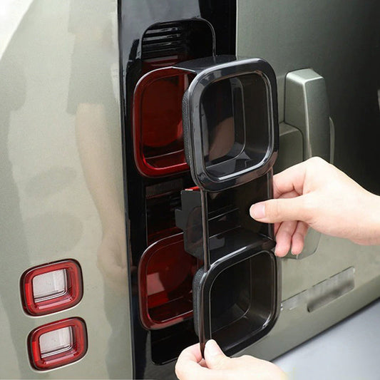 Smoked Blackened Tail Light Cover Suitable For Land Rover Defender 90 110 20-22-1