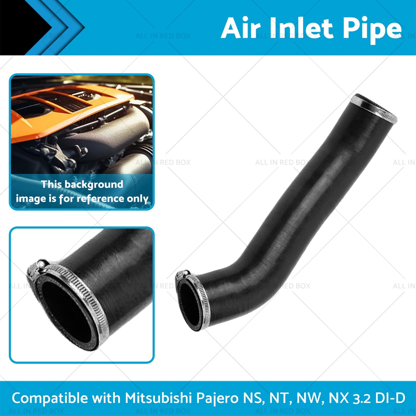 Charge Air Pipe Inlet Hose Suitable for Mitsubishi Pajero IV V80 1505A361-2