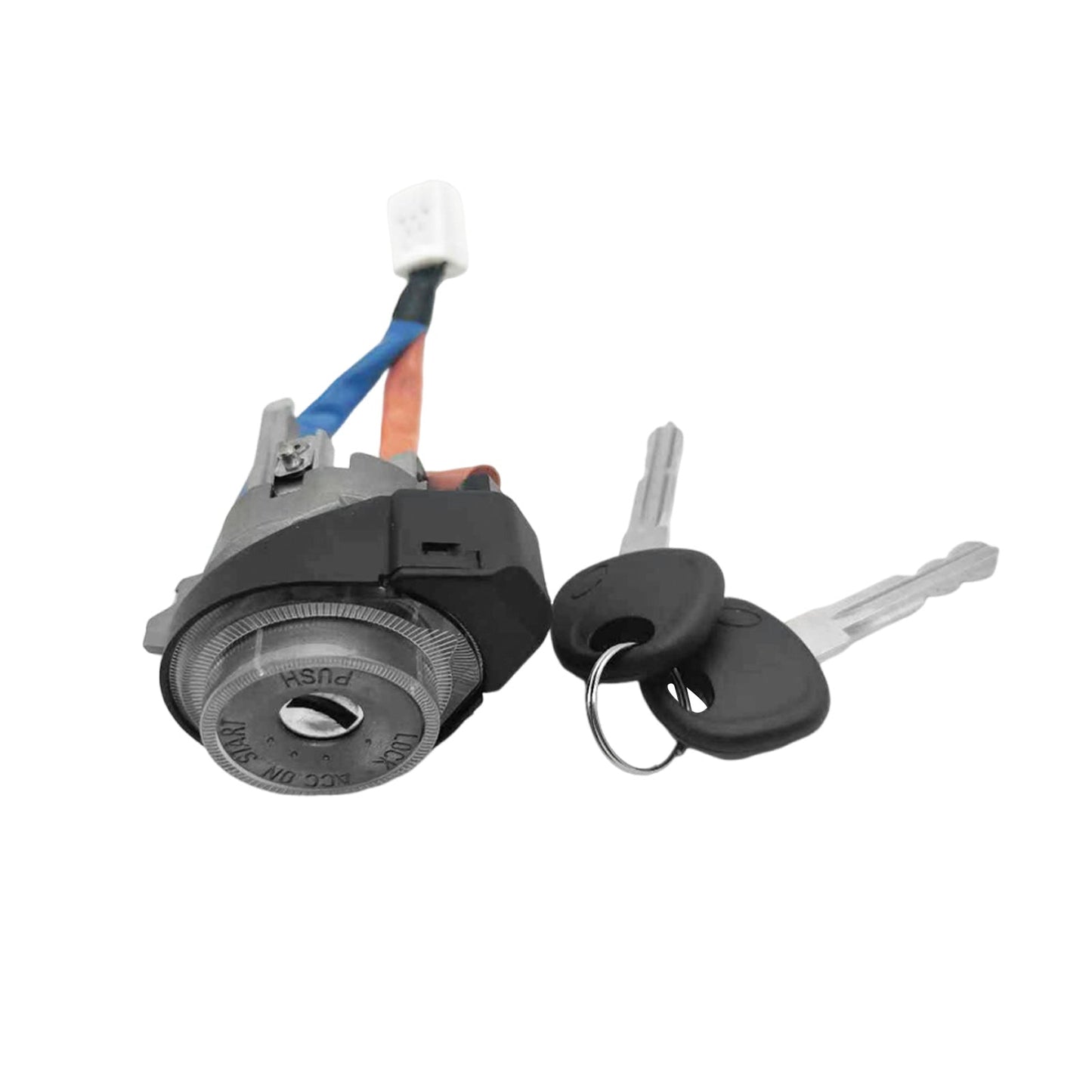 Ignition Lock Cylinder Switch W/Double Keys Suitable For Hyundai Elantra 17-20-4