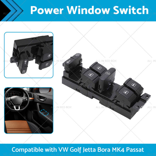1J4959857C RH Power Window Switch Suitable For VW Golf Jetta Bora MK4 Passat-1
