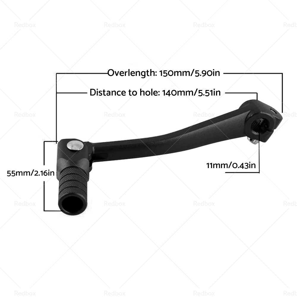 For 110cc 125cc PIT PRO QUAD DIRT BIKE ATV 158mm 11mm Gear Lever Shifter Handle-4