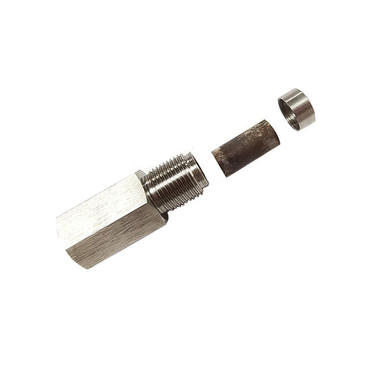 Oxygen O2 Sensor Spacer Adapter CEL Cleaner Mini Cat with Catalytic Converter-1