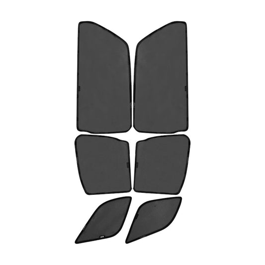 6x Foldable Window Mesh Sun Shade Suitable For Ford Everest UA 2015-2022-1