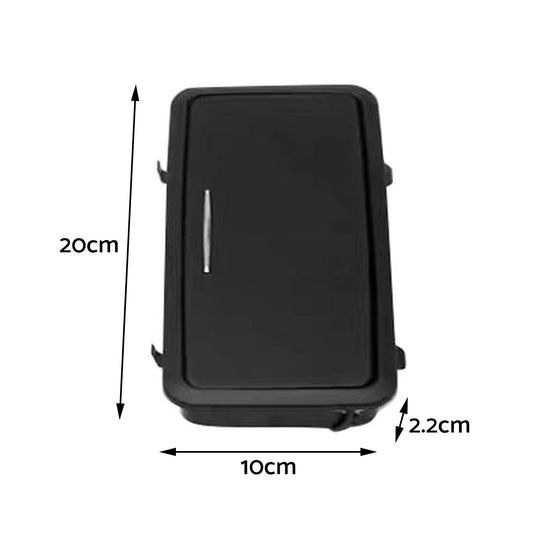 Rear Row Vanity Makeup Mirror With Lights Suitable For Jaguar XJ 10-19 Black-1