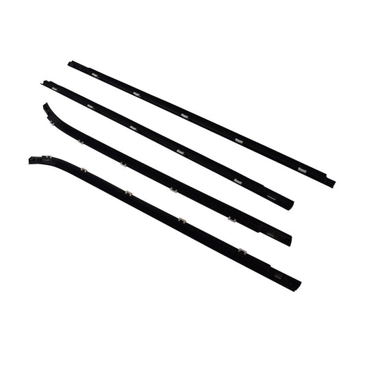 4pcs Weather Strip Window Moulding Trim Seal Belt for Hyundai I30 FD Hatch 07-12-1