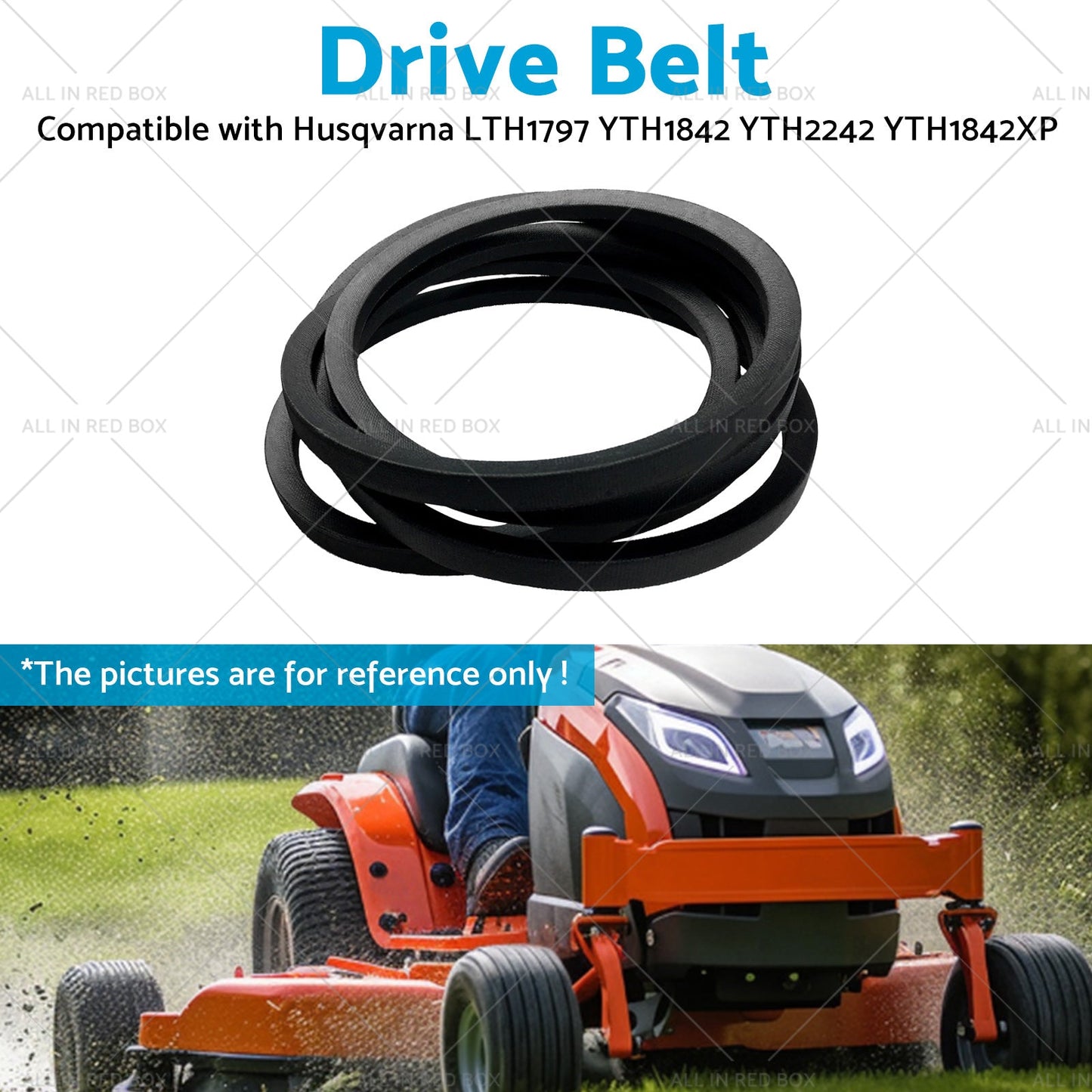 Drive Belt Suitable For Husqvarna LTH1542 YTH160 YTH210XP YTH170 YTH1542XP-2