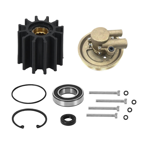 Pump Rebuild Kit+ Raw Water Sea Impeller Pump Suitable for Volvo Penta 21212799-1