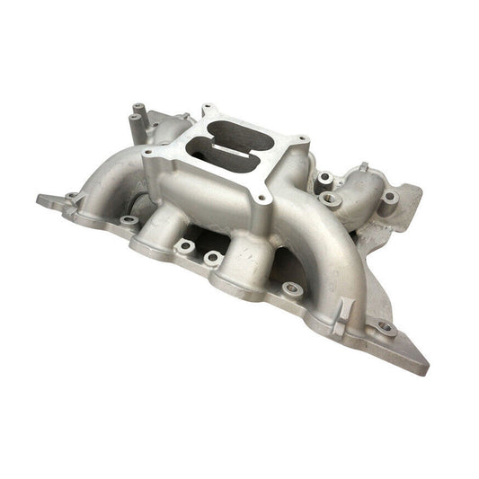 Intake Manifold, For SB Ford 302, 351 Cleveland, Dual Plane, Aluminium-1