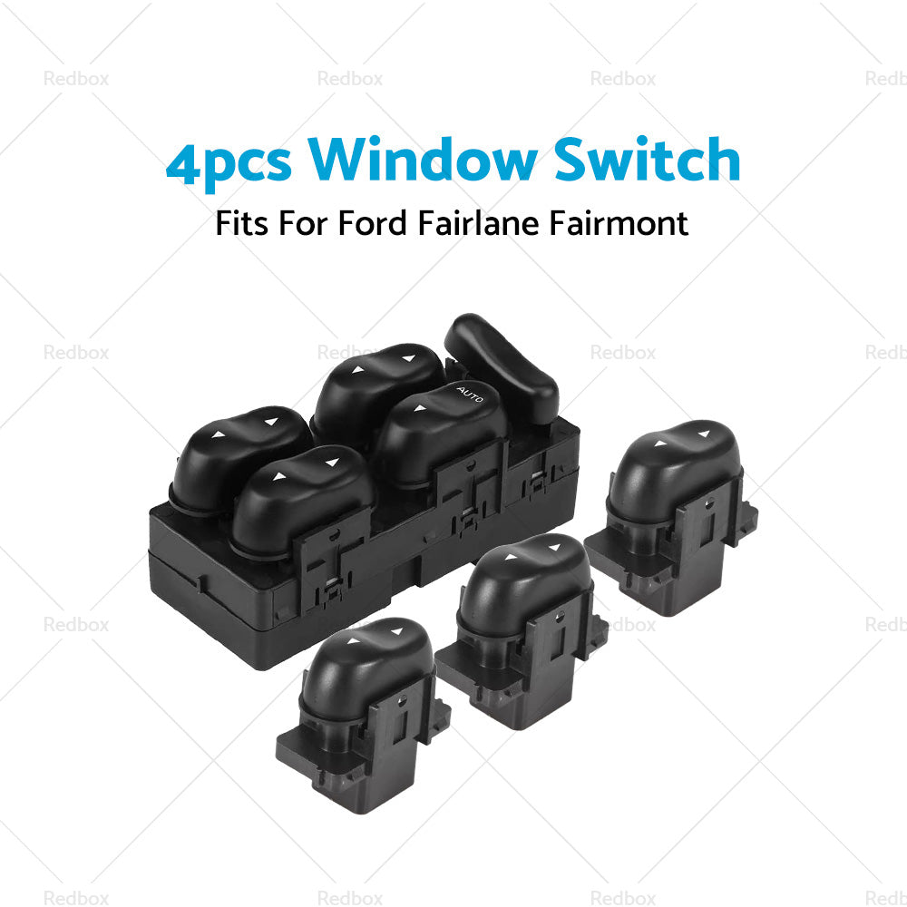 Set of 4 Power Window Switch Driver Passenger Side For Ford Fairlane Fairmont AU-1