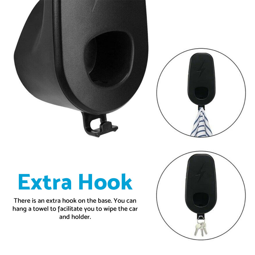 Mobile Connector Cable Holder Car Charging Cable Organizer Suitable For Tesla Model 3 / X / S-4