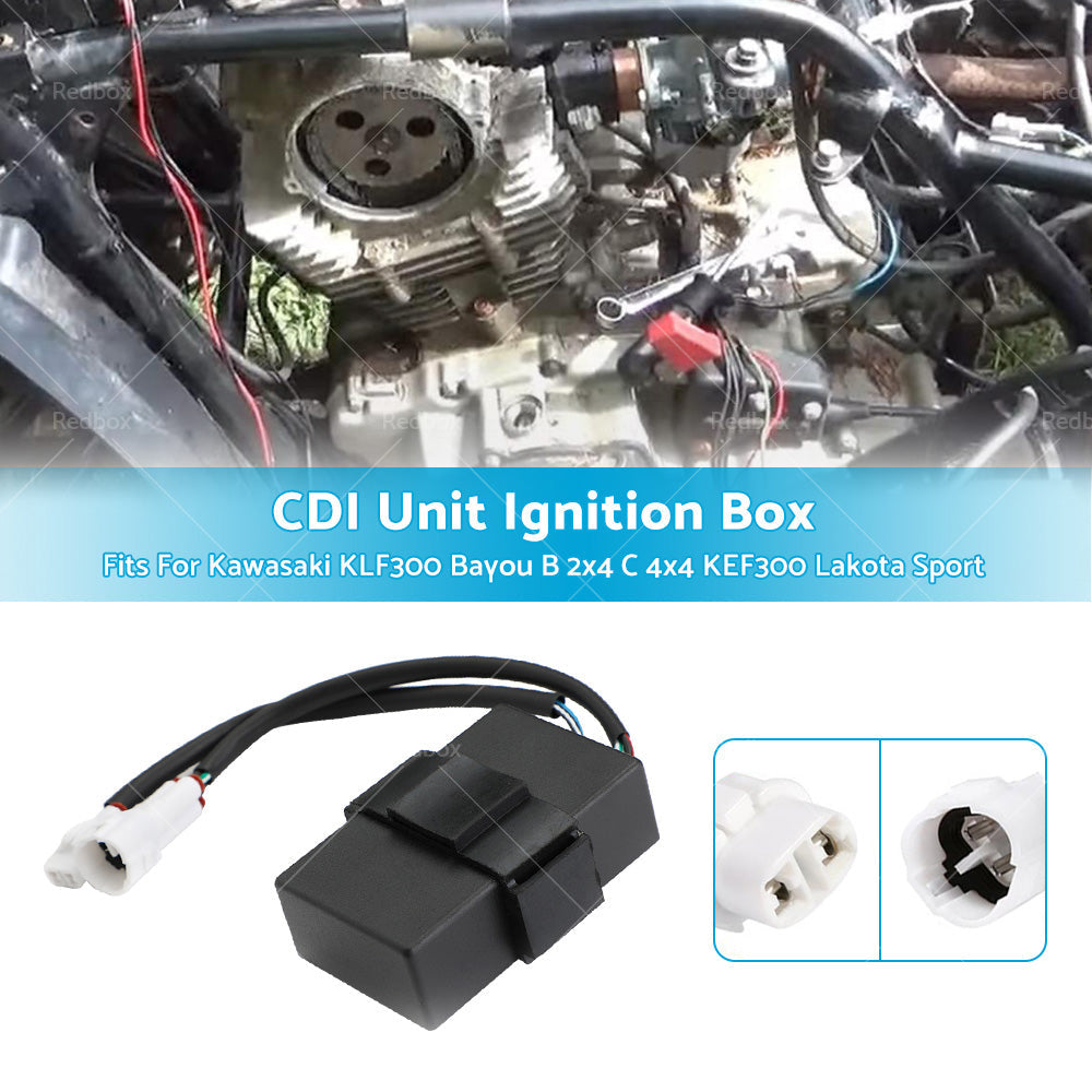 CDI Unit Ignition Box Fits For Kawasaki KLF300 Bayou B 2x4 C 4x4 KEF300 Lakota-2