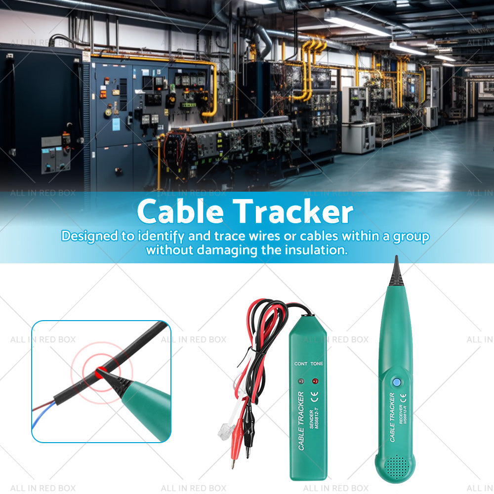 Cable Finder Tone Generator Probe Tracker Wire Network Telephone Tracer-1