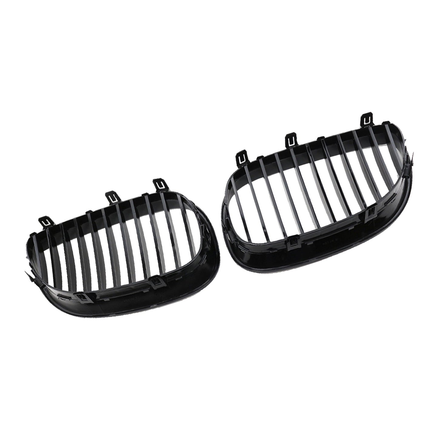 Gloss Black Front Grille Grill Suitable For BMW E60 E61 5 Series 2003-2010-4
