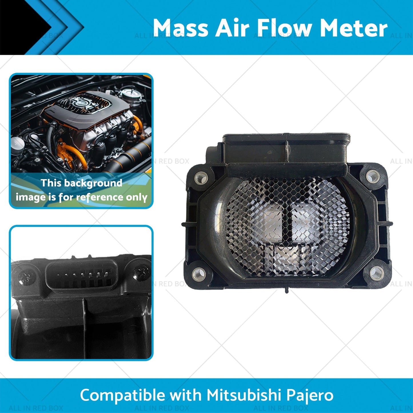 E5T08071 Mass Air Flow Meter Suitablefor Mitsubishi Pajero NM NP 3. 5L 3. 8L Magna-2
