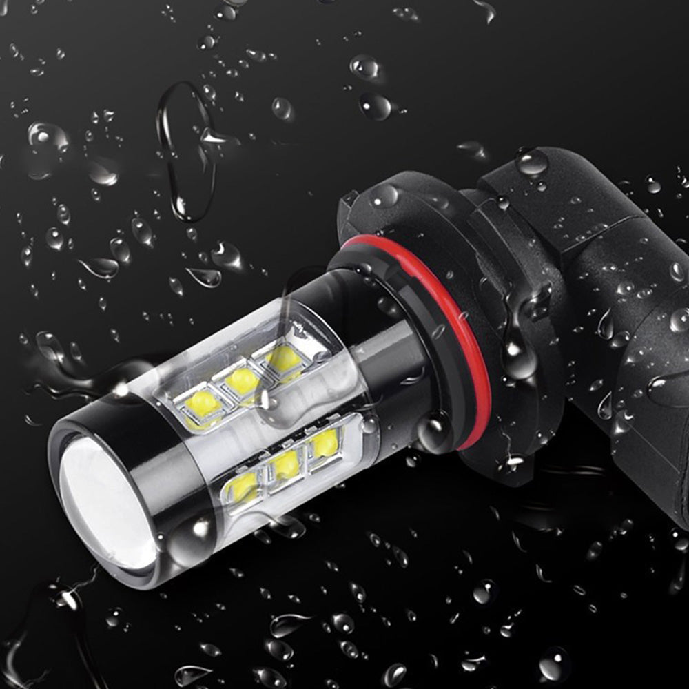 2x 9006 HB4 LED Car Fog Light Headlight Bulb Lamps 6500K White 80W-1