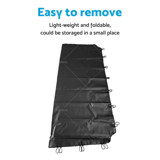 Black Tonneau Cover Tarp for Ford Falcon Ute AU BA BF 1999-2008 UV-protection-1