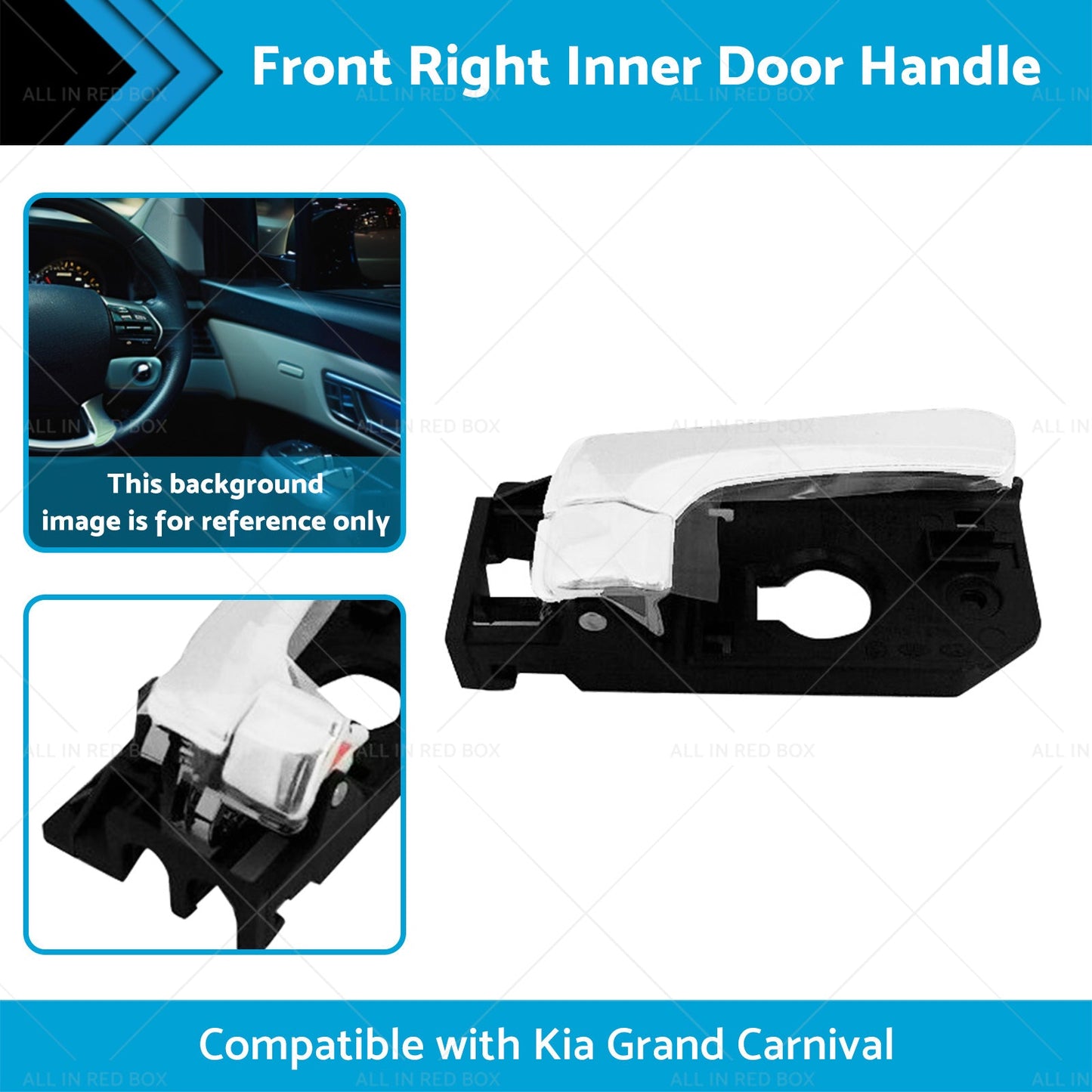 Front Right Inner Door Handle Suitable for Kia Grand Carnival 2006-2014 RH-1