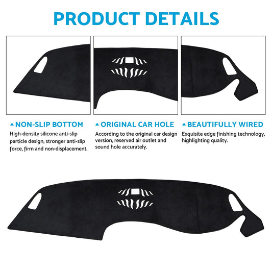 Non-Slip Dash Mat Dashboard Cover Suitable For Honda ZRV ZR-V 2022-2024 HR-V-1