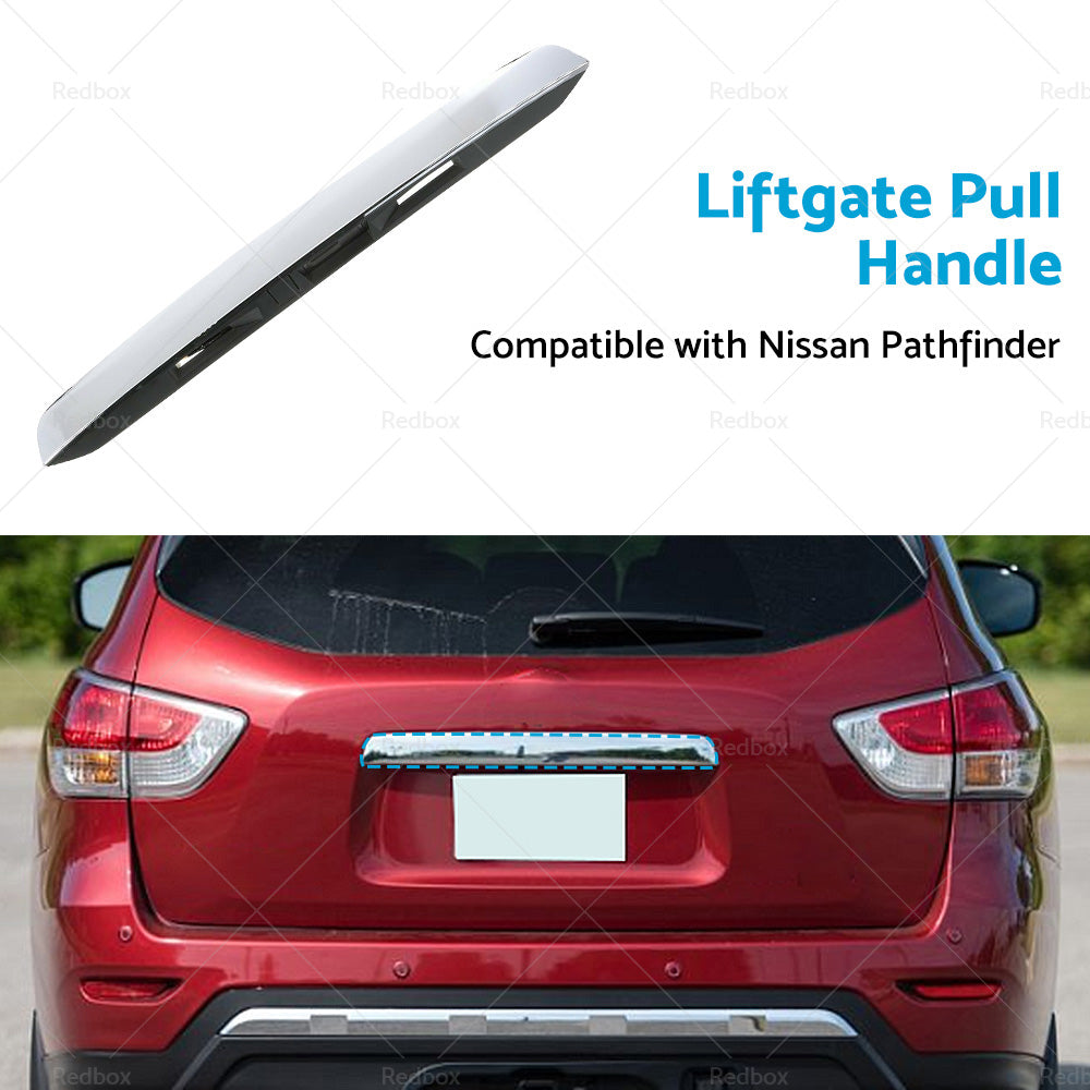 Chrome Rear Liftgate Handle 90810-9PG0A Suitable for Nissan Pathfinder SL 3. 5L-4