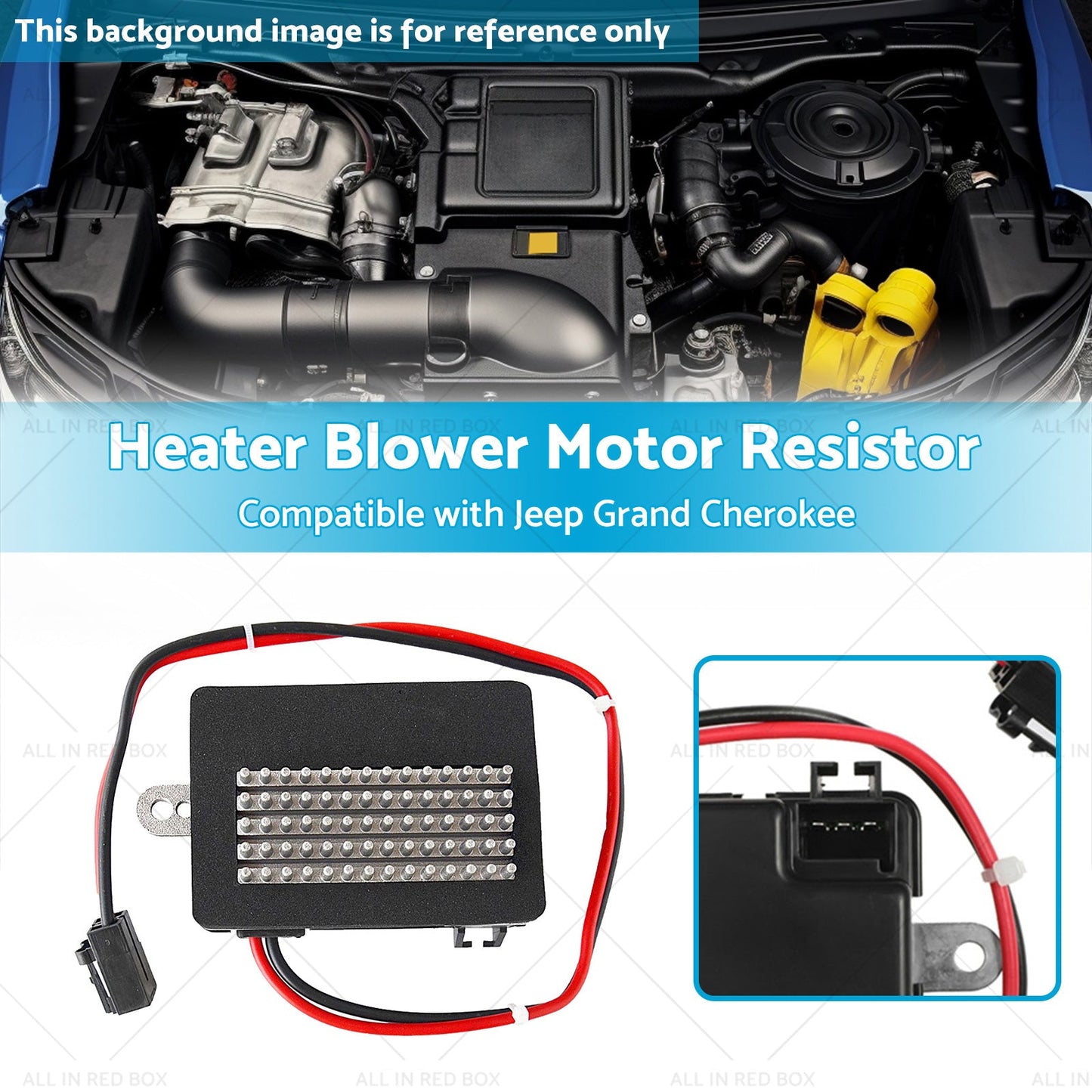 Heater Blower Motor Resistor Suitable for 5012699AA Jeep Grand Cherokee 99-04-2