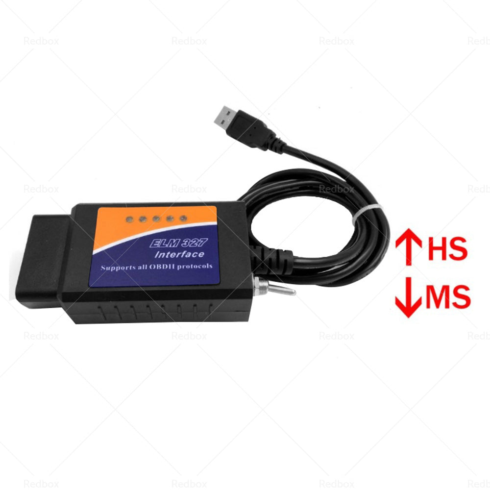 USB modified Suitable For Ford ELMconfig latest chip HS-CAN MS-CAN Forscan OBD2-4