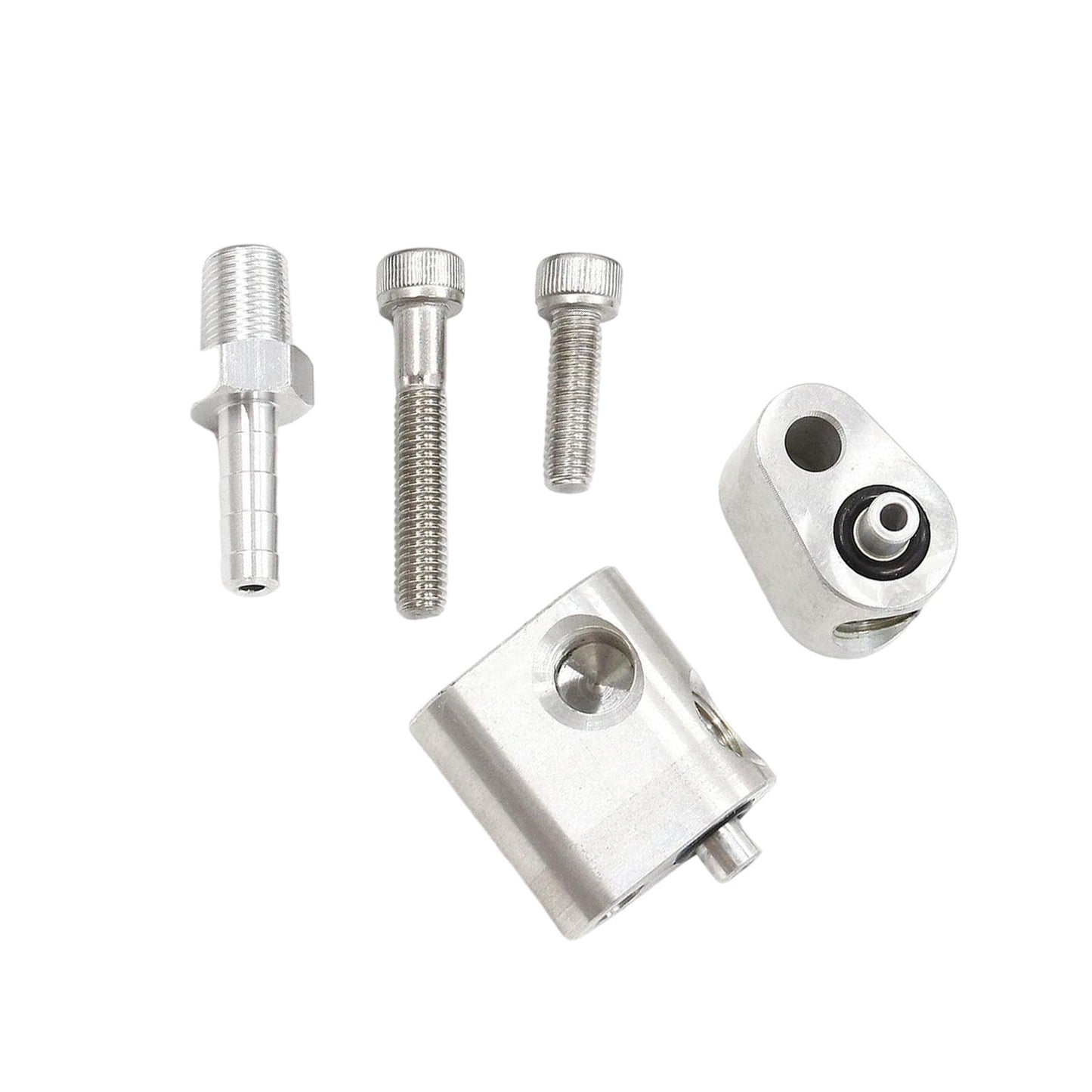 Cylinder Head Coolant Steam Port Crossover Hose Kit Suitable For GM LS Series-4