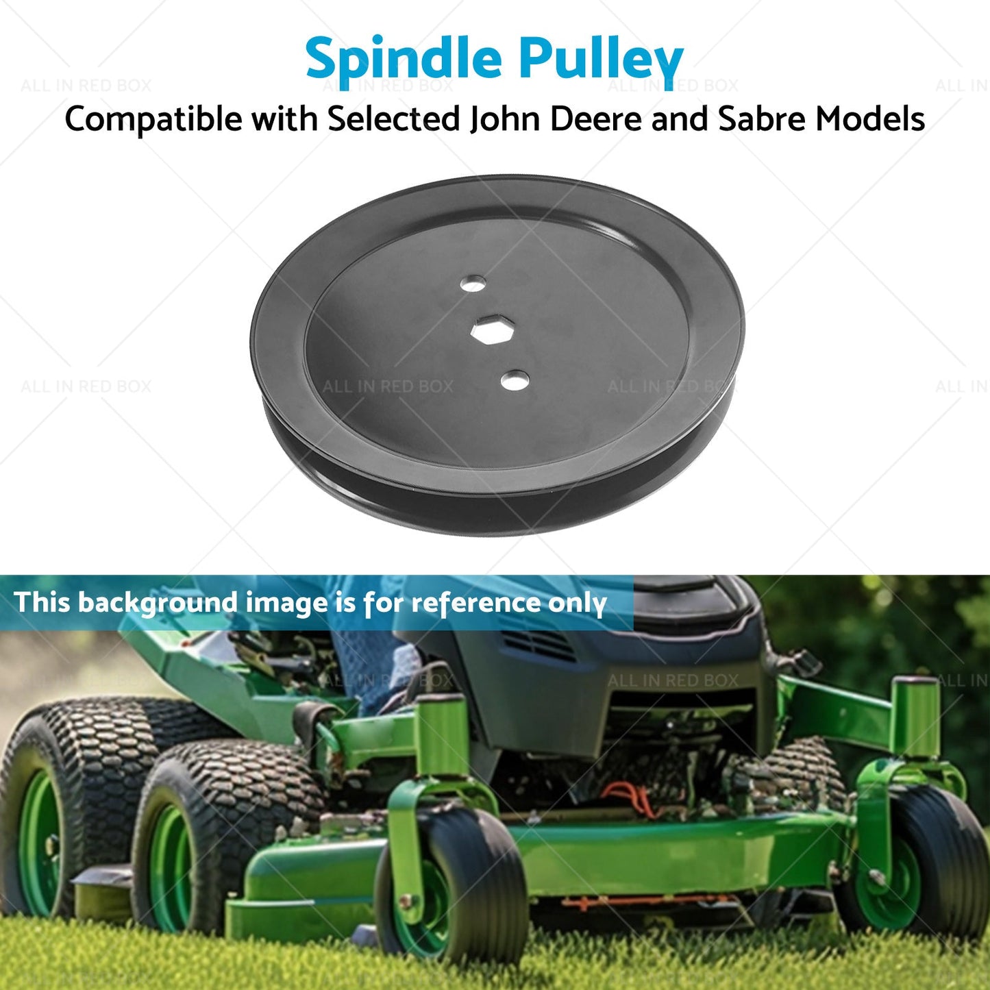 Blade Spindle Pulley suitable Suitable for John Deere Sabre Mowers D105 GX20367-3