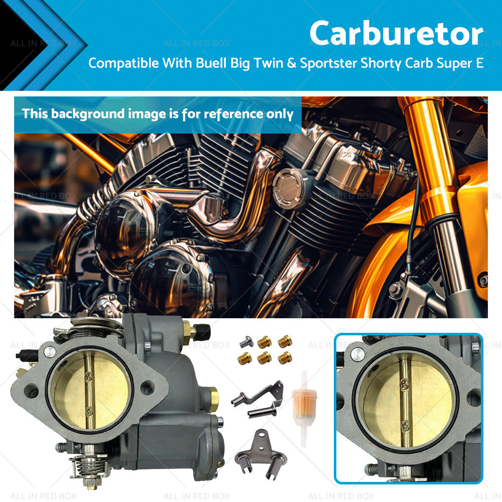 Carburetor Carb Suitable For Buell Big Twin and Sportster Shorty Carb Super E-0