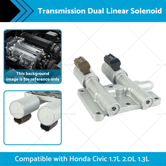 Transmission Dual Linear Solenoid Suitable for Honda Civic 1. 7L 2. 0L 1. 3L 01-05-1