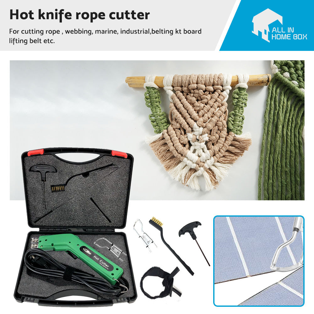 100W HOT KNIFE ROPE CUTTER FOR CUTTING ROPE AND WEBBING MARINE INDUSTRIAL-4