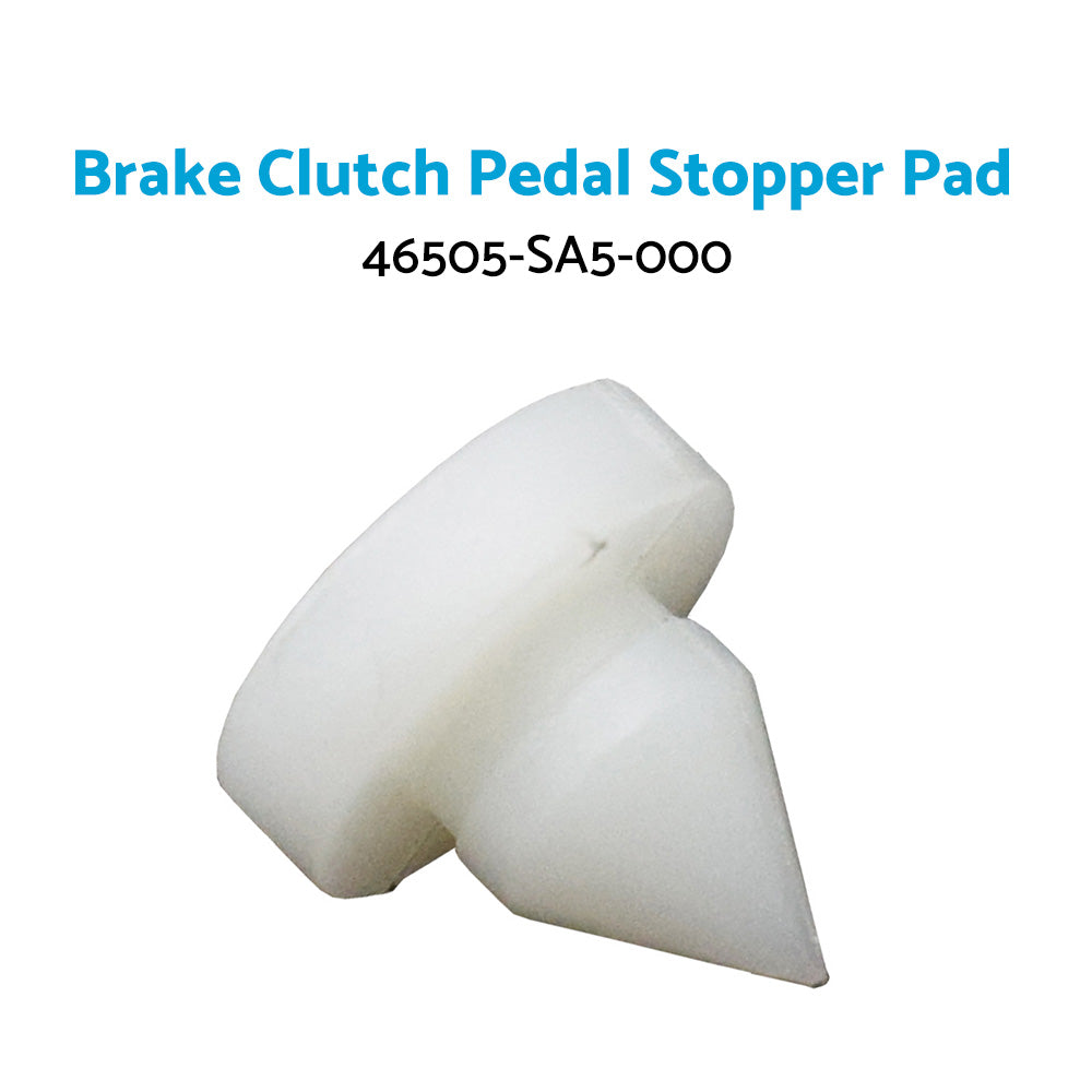 2x Brake Clutch Pedal Stopper Pad Suitable For Honda Civic 46505-SA5-000-1
