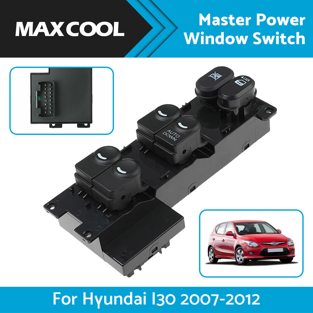Master Power Window Switch Control Fit For Hyundai I30 FD 2007-2012 93570-2L910-0