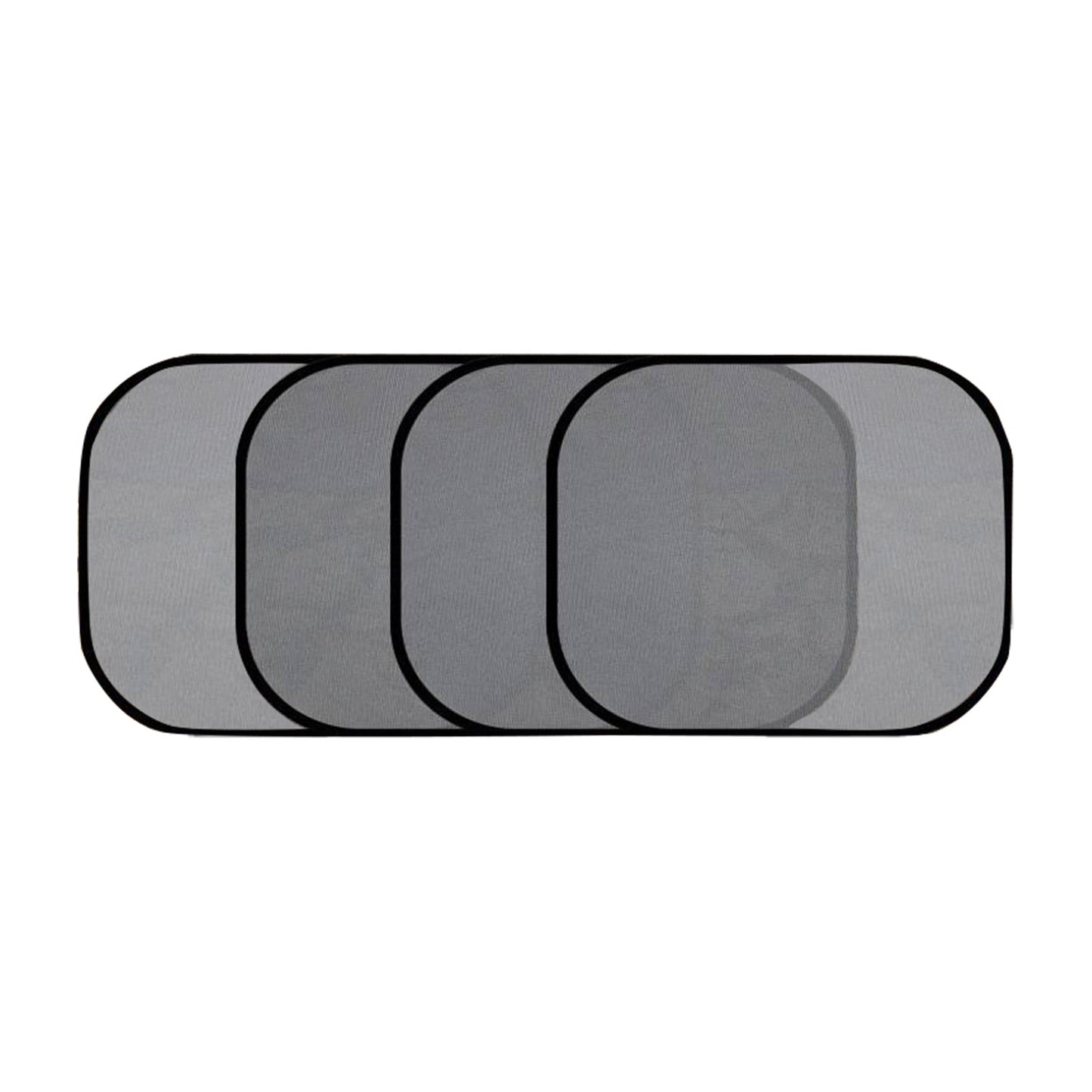 4x Car Side Window Screen Mesh Sun Shade Cover Windshield Sunshade Visor-0