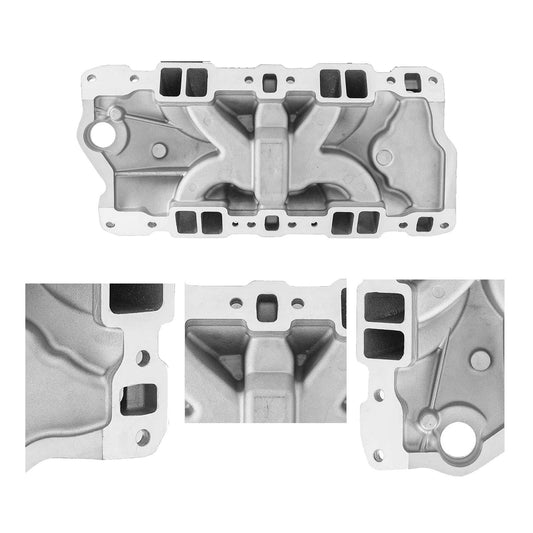 Intake Manifold Suitable for Chevy Small Block V8 Gen I 262-400 Dual Plane 2701-1