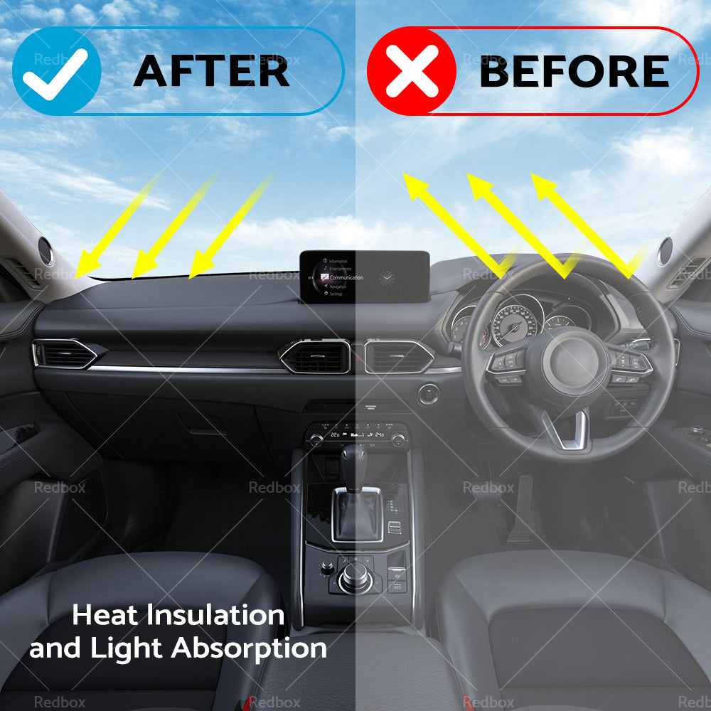 Dash Mat Carpet Fits For Honda HRV SUV 2015-on Dashboard Sun Cover Non-slip-2