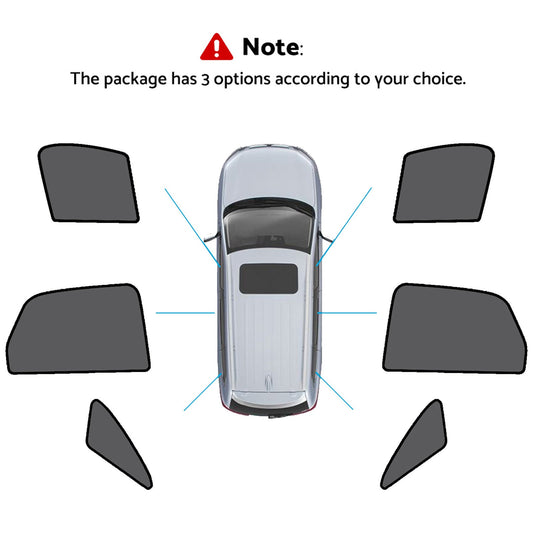 Magnetic Mesh Sun Blind Shades Suitable for Audi Q3 2011-2018 on Front/Rear-1