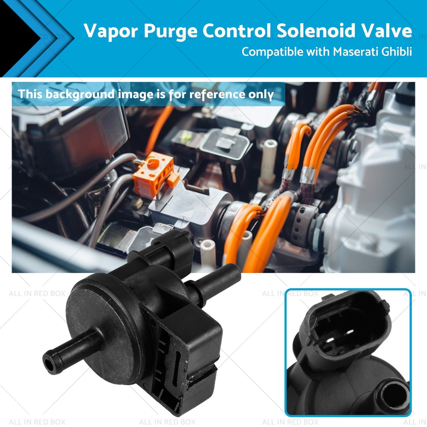 Vapor Purge Control Solenoid Valve Suitable for Maserati Ghibli 14-19 0280142414-0