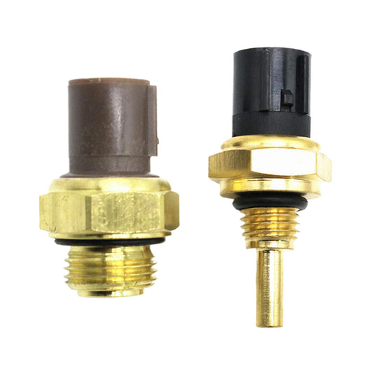 2PCS Cooling Fan Switch Temperature Water Sensor Suitable For Honda Acura Accord-1