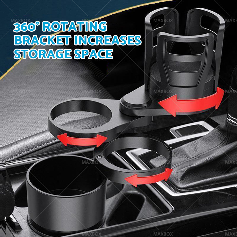 4in1 Adjustable Cup Holder Expander Adapter Base Tray Car Drink Bottle Holder-2