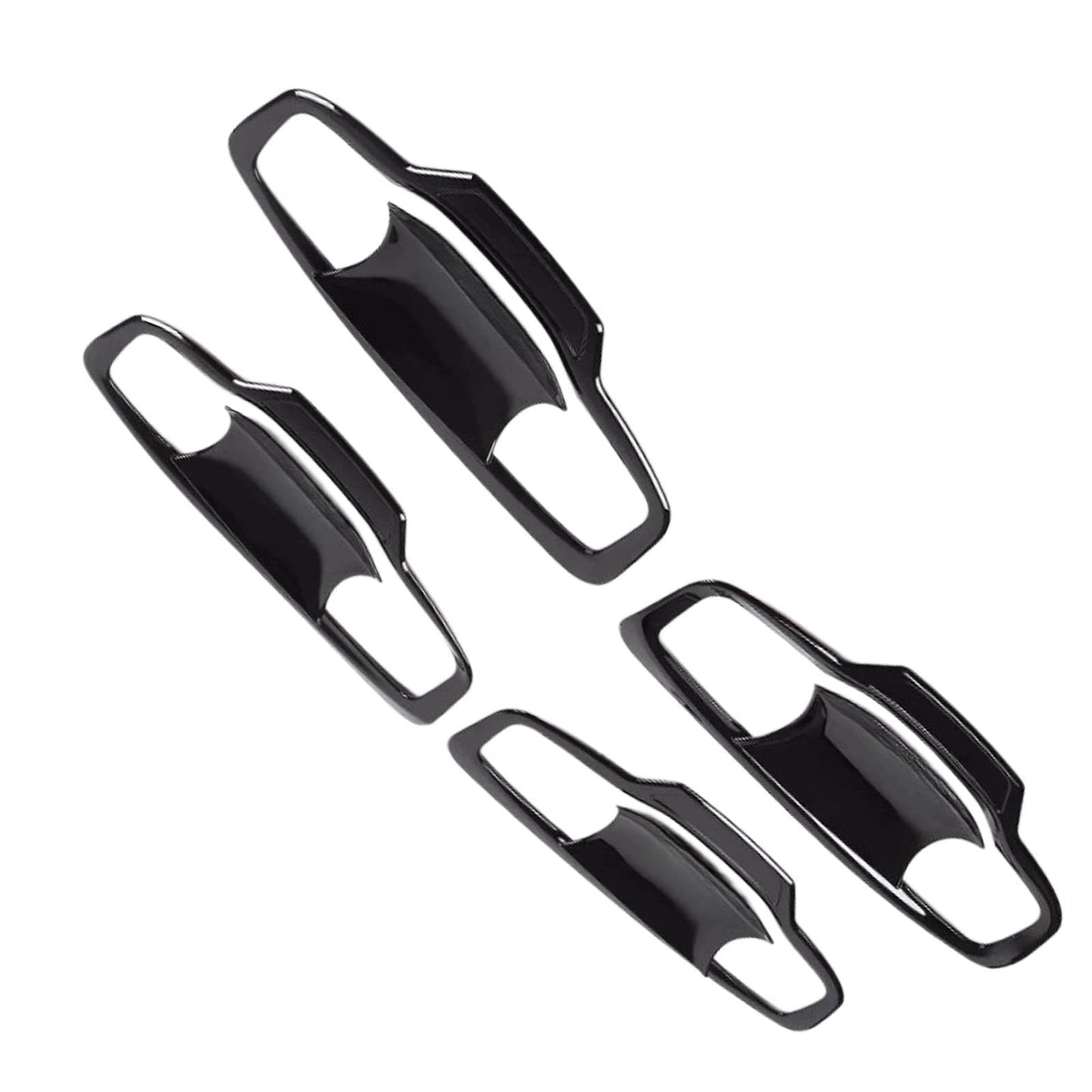 Door Handle Bowl Cover Trim Gloss Black Suitable For Mitsubishi Triton MV 2024+-4