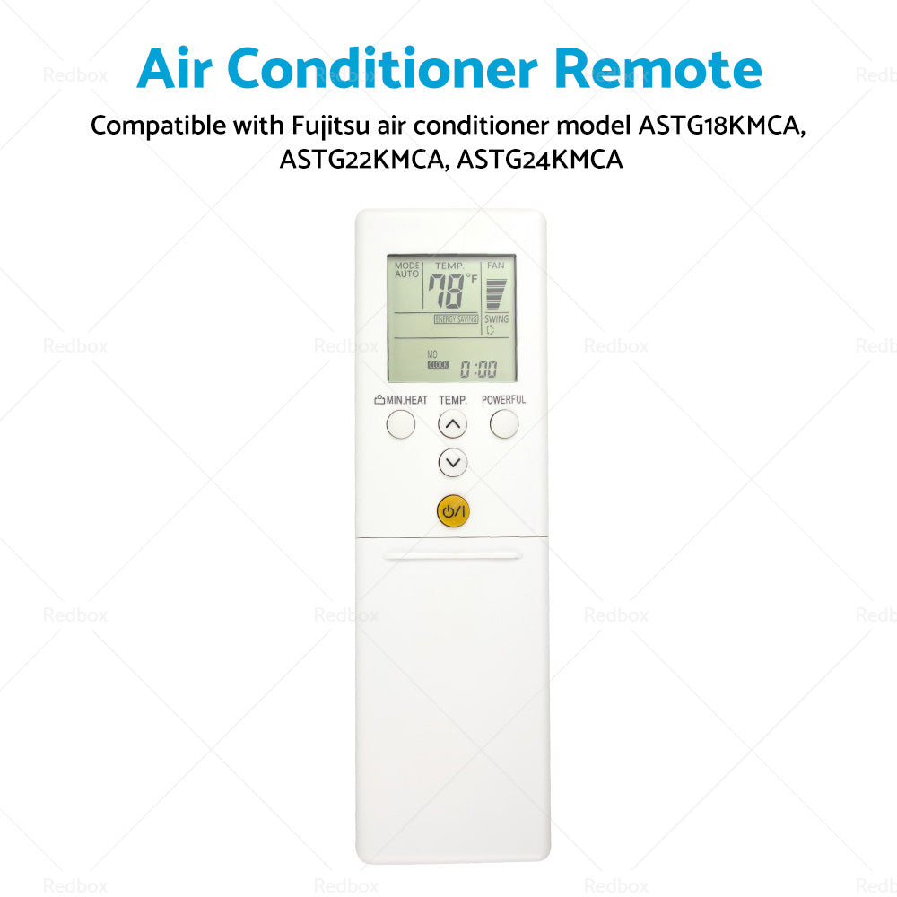 A or C Remote Replacement Suitable for Fujitsu ASTG18KMCA ASTG22KMCA ASTG24KMCA-1