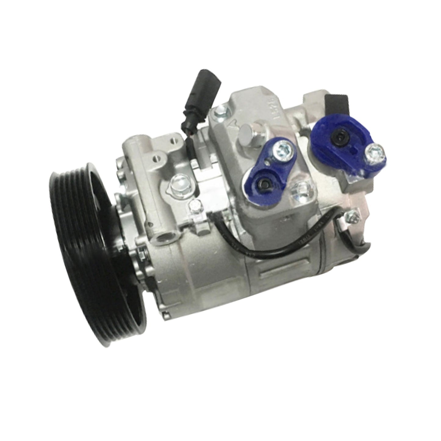 AC Compressor & Clutch Suitable for Audi Q7 3.0L Diesel CRCA 2007-15 R134a PAG46-2