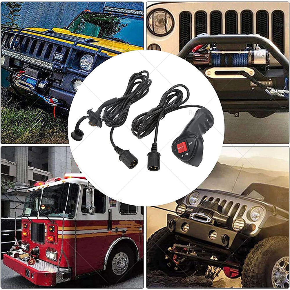 Winch Remote Controller Electric Universal Control Switch For Offroad Vehicle-4